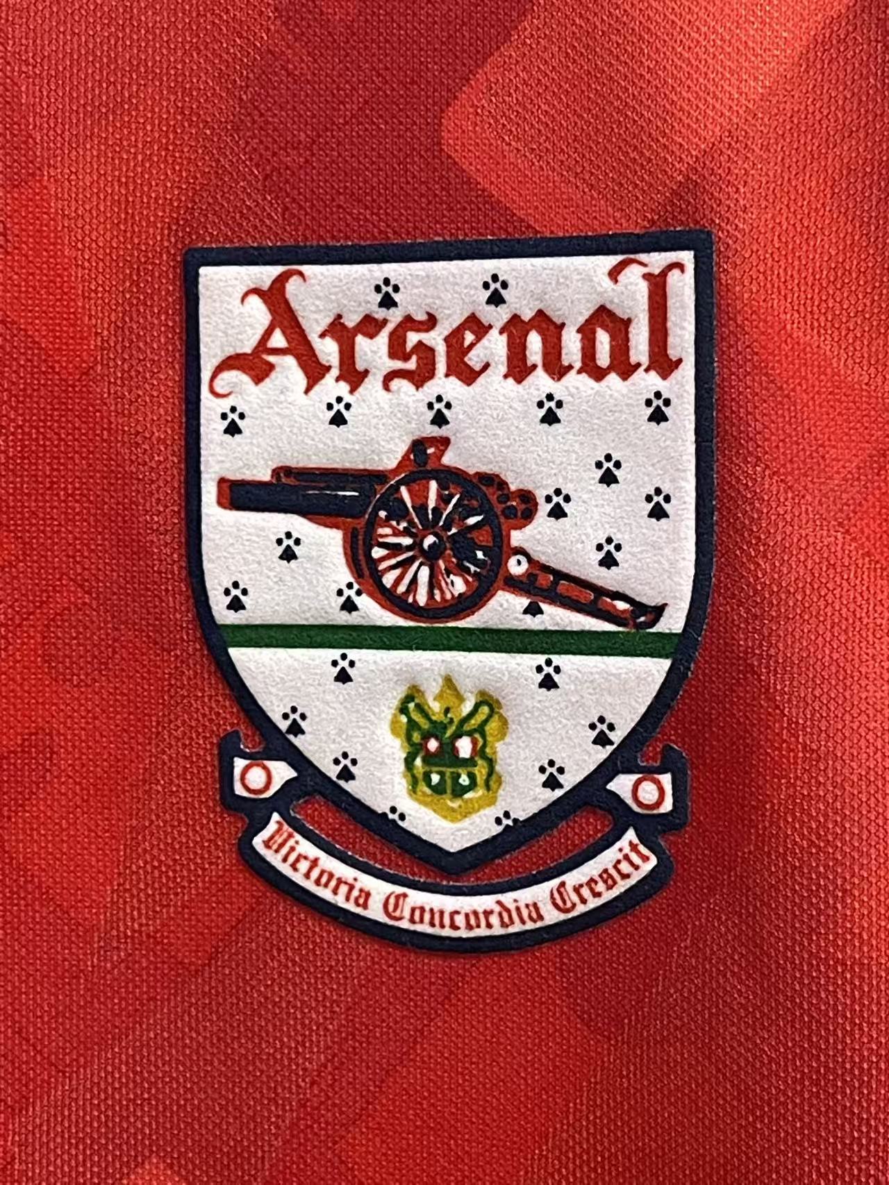 1990-92  Arsenal Reissue Home Shirt Size S "BNWT"