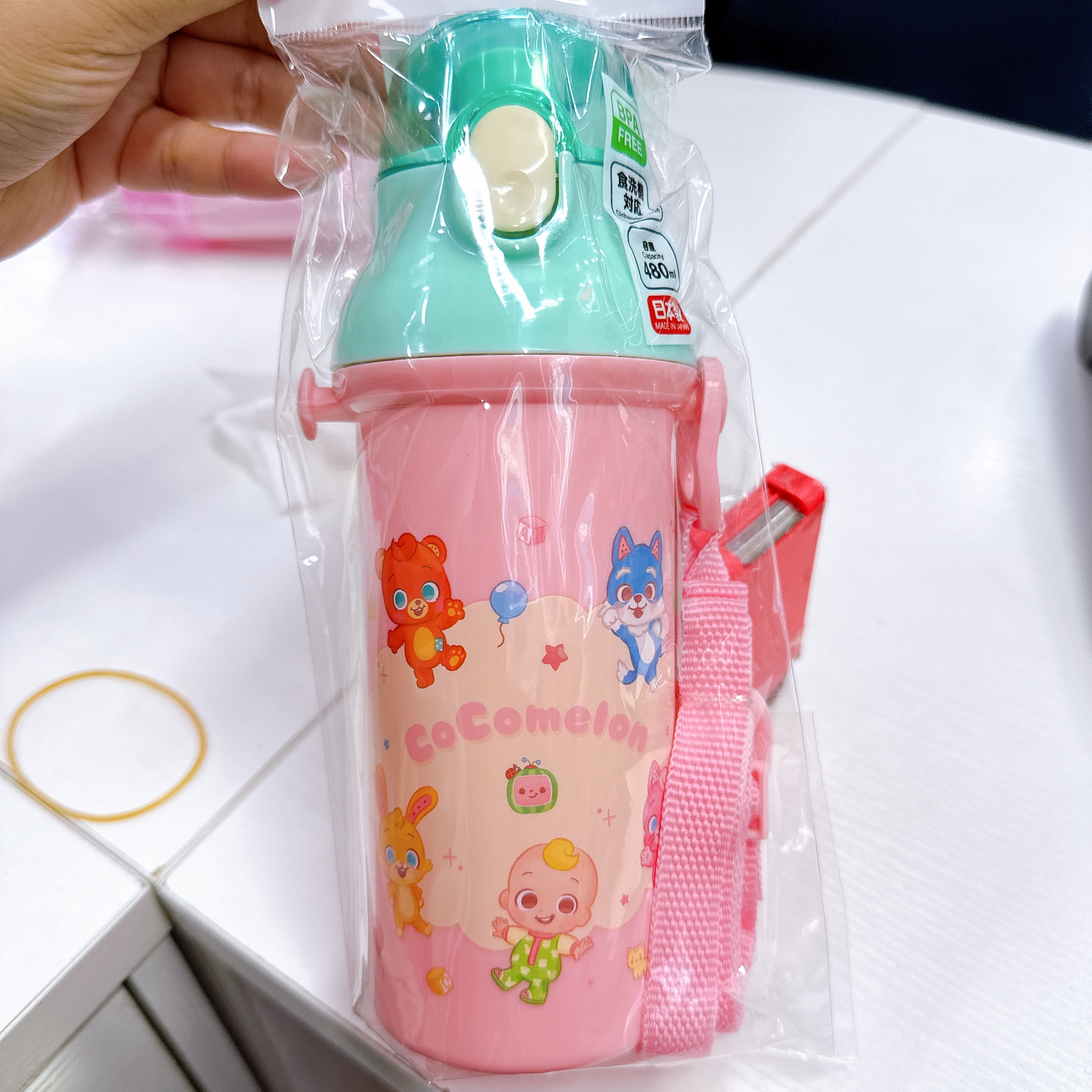 日本直送日本製造Cocomelon水壺480毫升 可耐熱100度