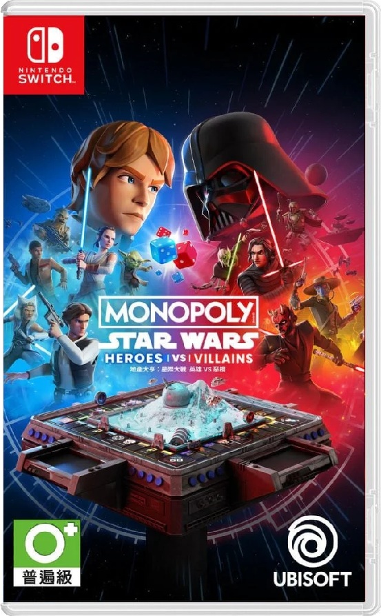 地產大亨：星際大戰 英雄 vs. 惡棍                   Monopoly: Star Wars™ Heroes vs. Villains｜Nintendo Switch