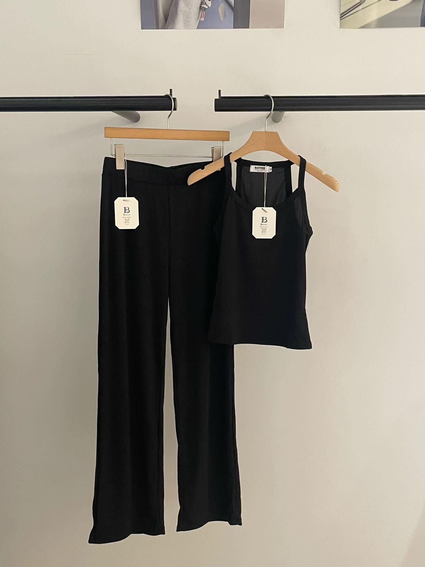 東大門女裝| sporty set (Black/Blue/Brown)