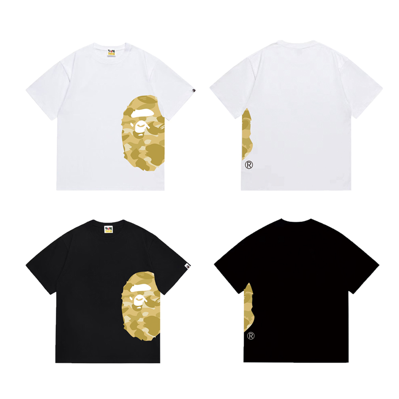 Bape Color Camo Side Big Ape Head Tee