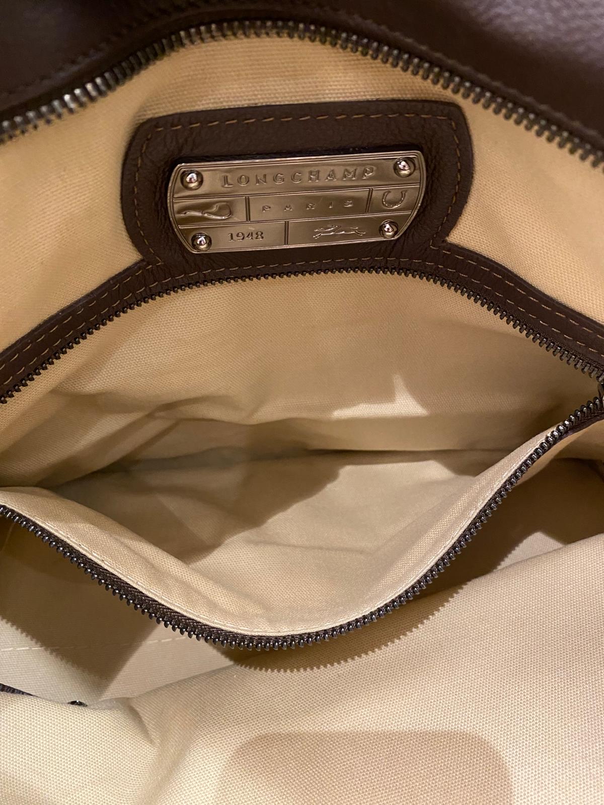 Longchamp LM Cuir Leather Tote Bag