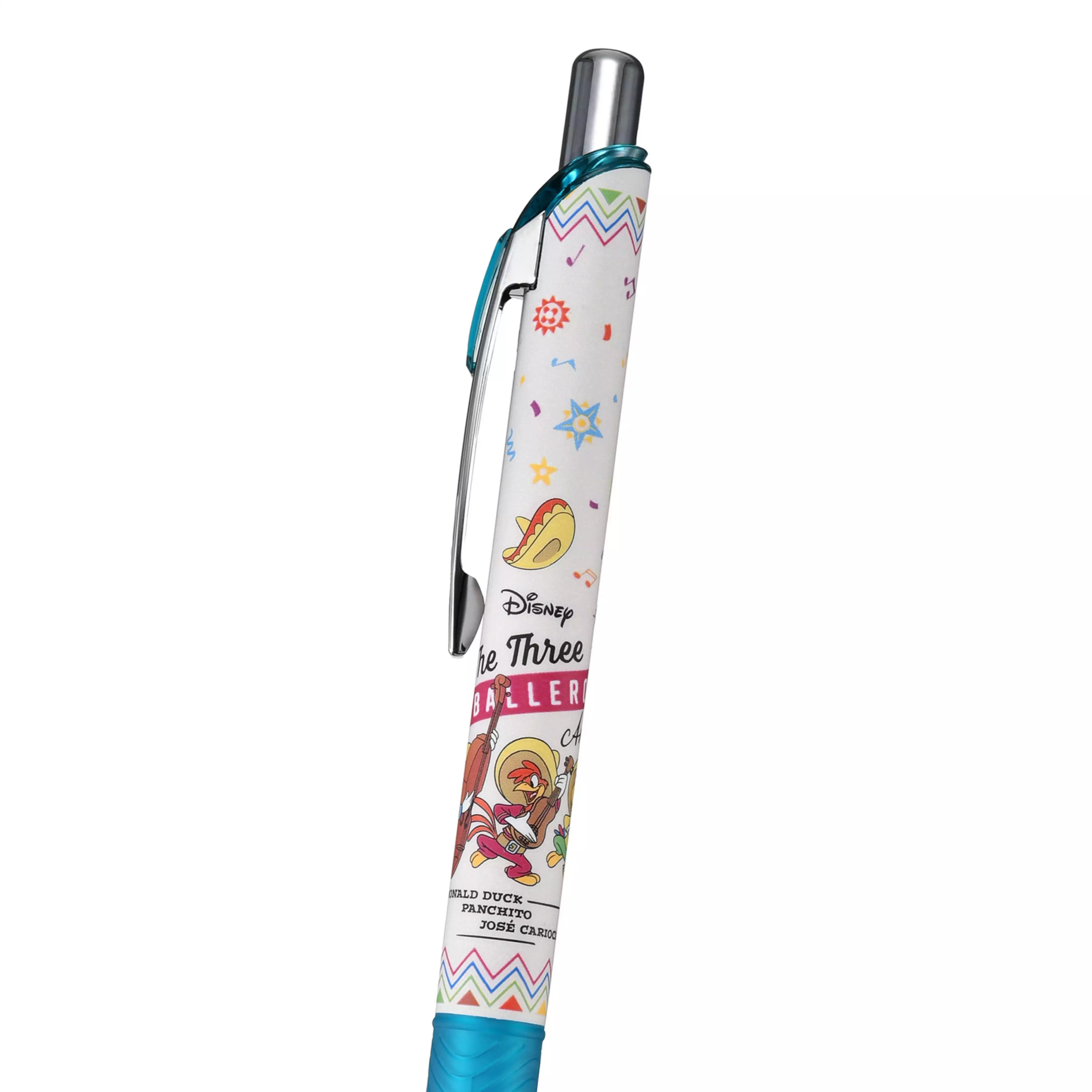 現貨｜【日本 Disney Store 限定】Donald Duck 唐老鴨  The Three Caballeros 日本製 Pentel EnerGel 0.5mm 黑色 啫喱筆 208834