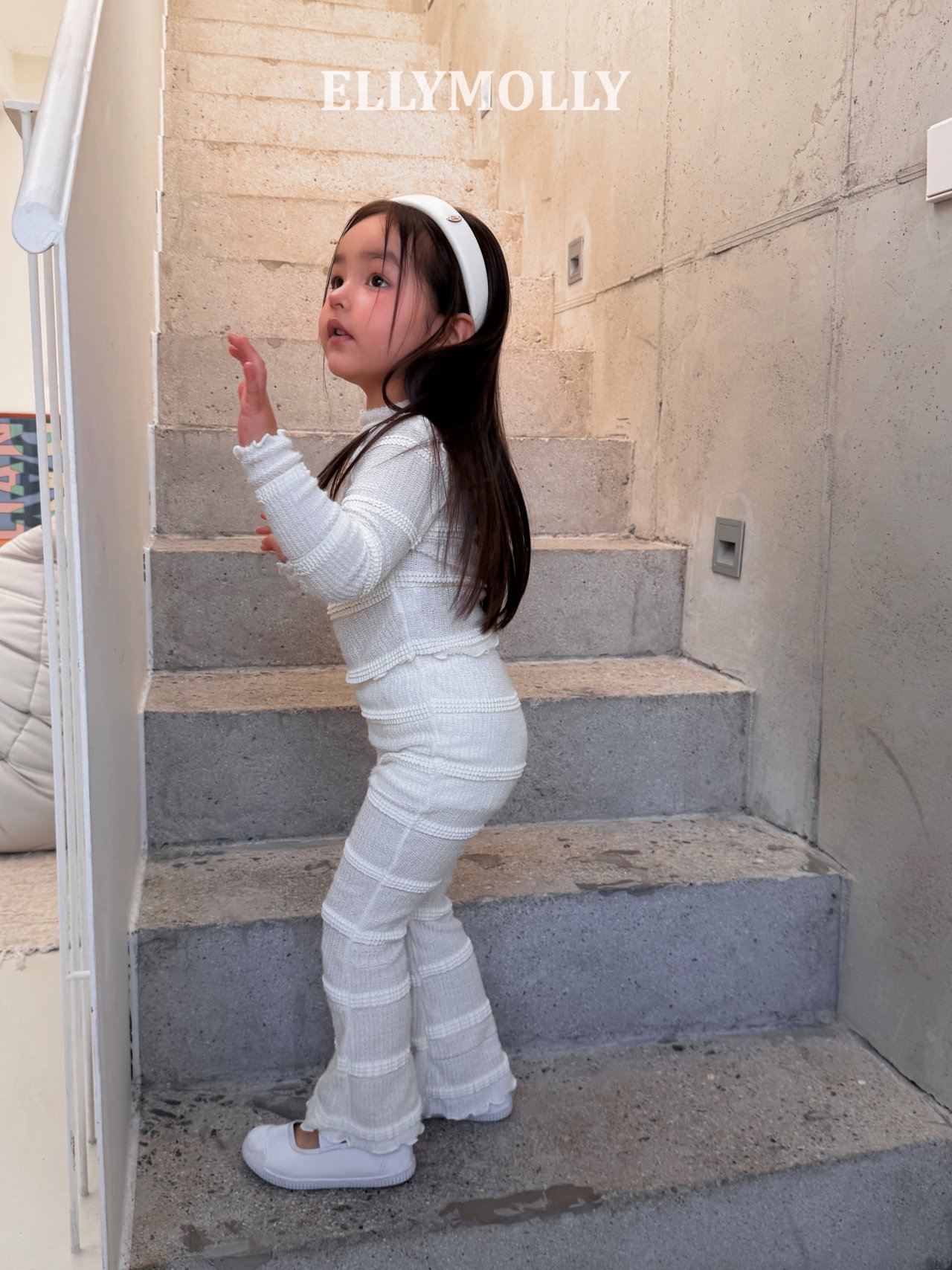 Ellymolly | Lace pants (Ivory size 9(110-119)
