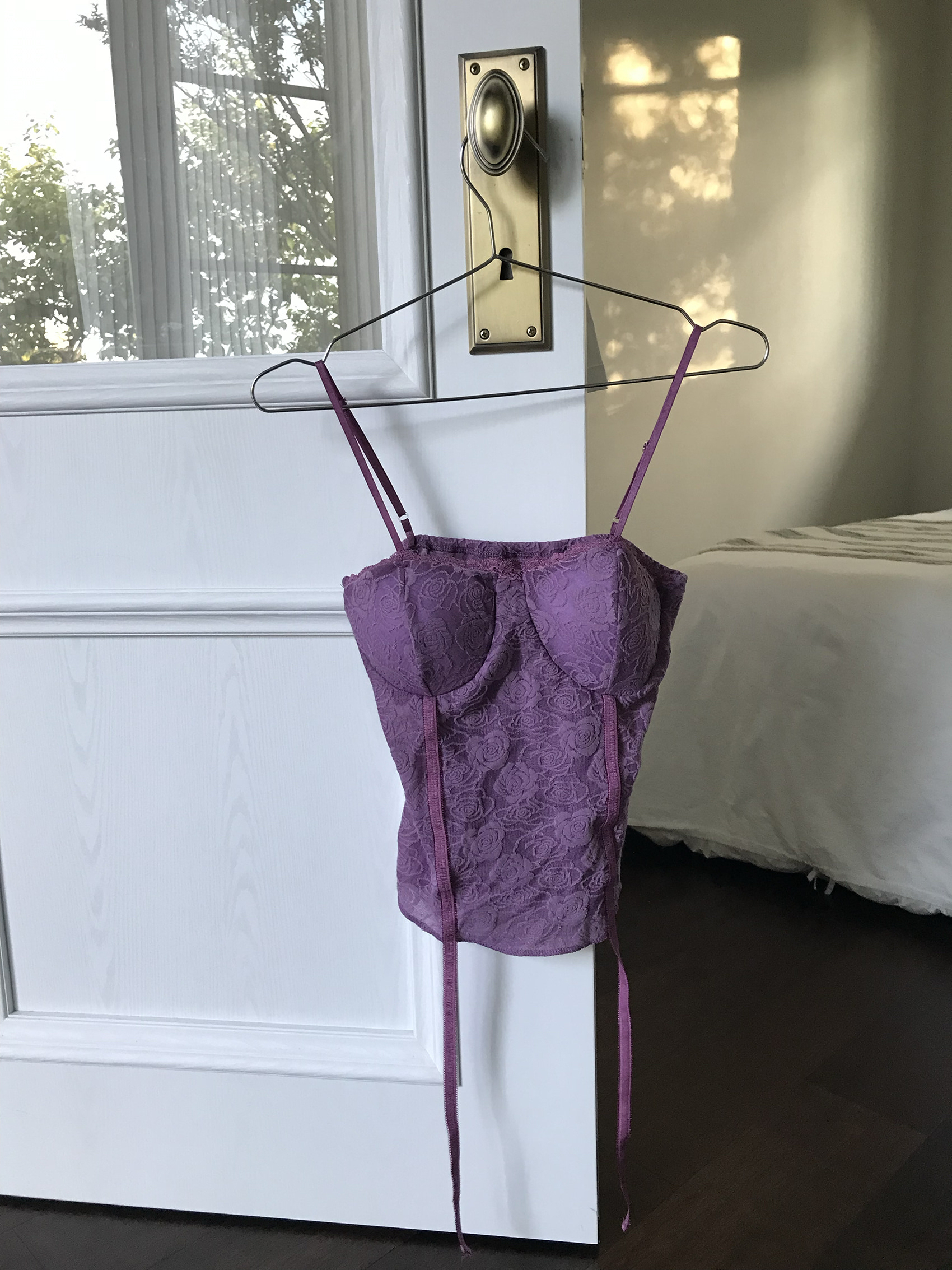 Floral Lace Corset Top