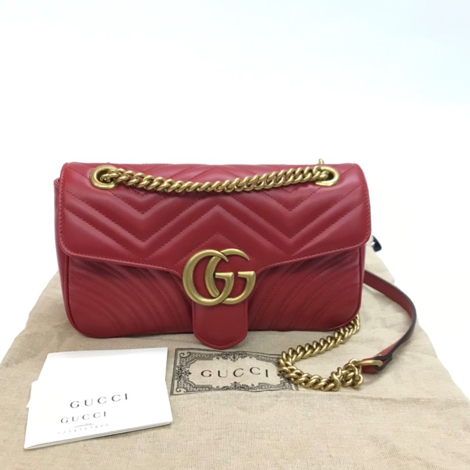 Gucci Gg Marmont小型絎縫肩揹袋Gucci Gg Marmont Small Matelassé Shoulder Bag 443497  Dtdit 6433