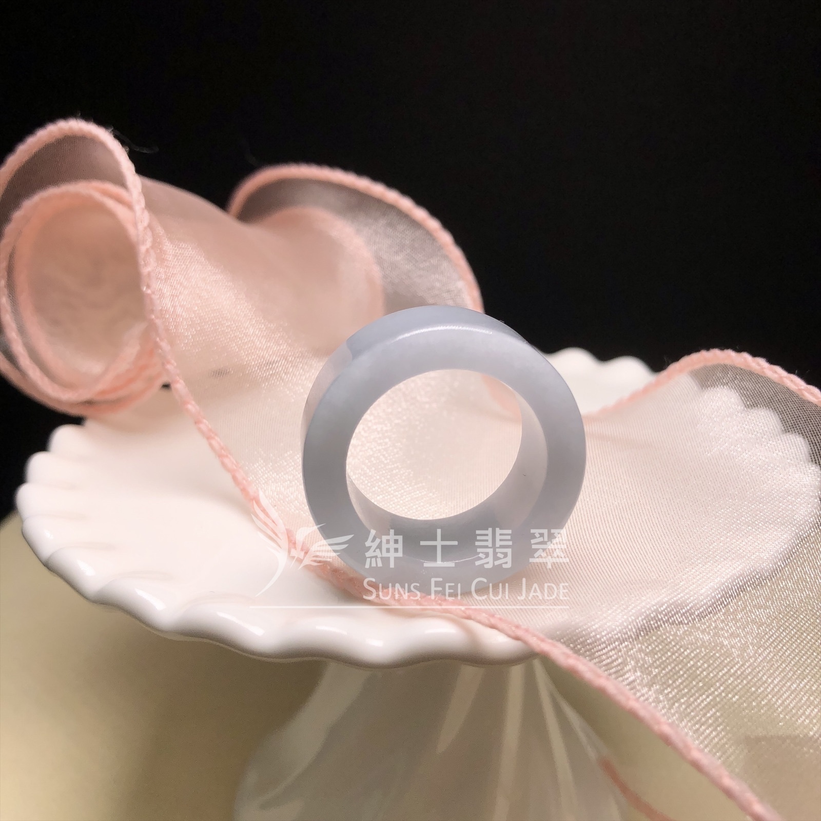 翡翠斑指 （港圈26）D00282