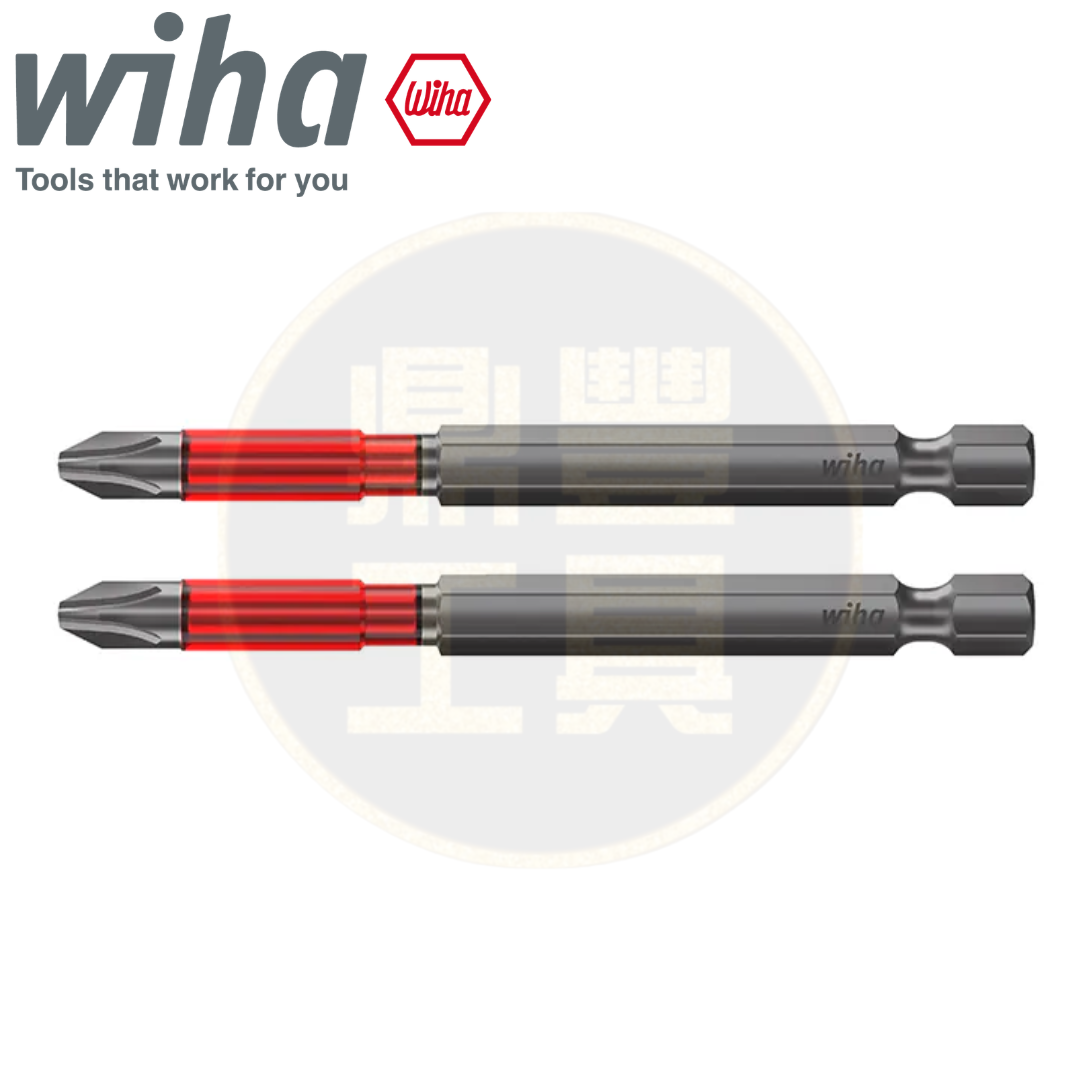 Wiha 單頭沖擊批頭PH2x100mm (2支裝) WI91002C