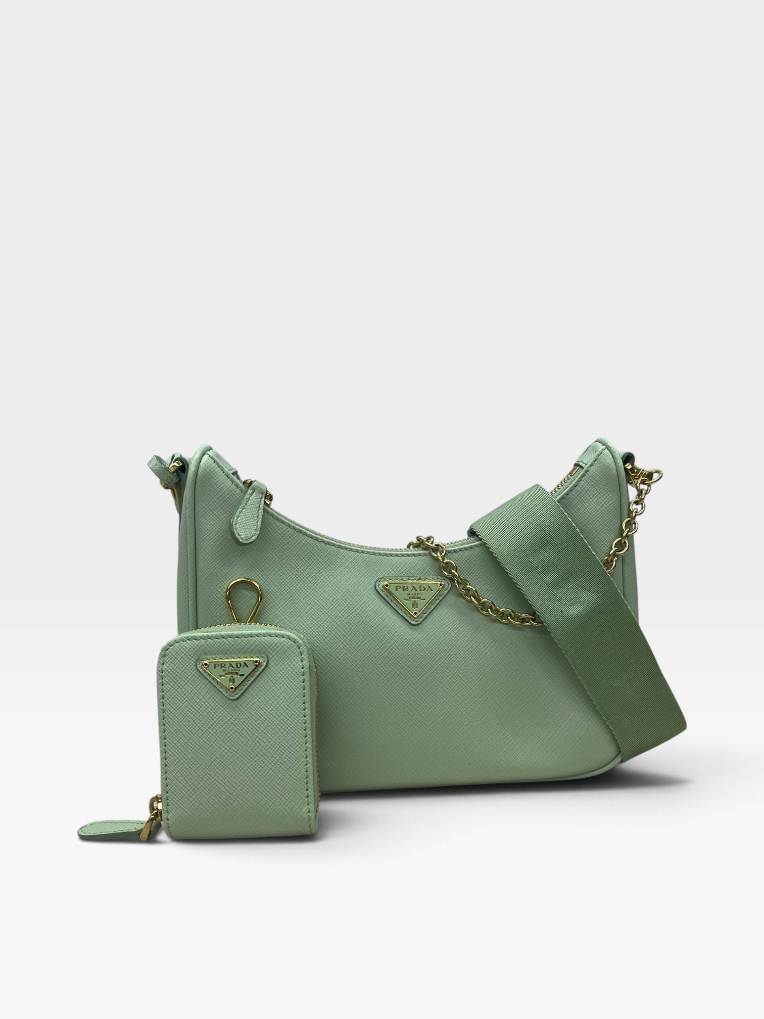 Pre-Owned Prada Saffiano Leather Re-Edition Bag / Product Code: 100105