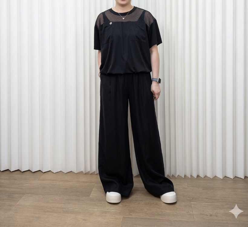 彈性棉麻褲 M632 843680369 