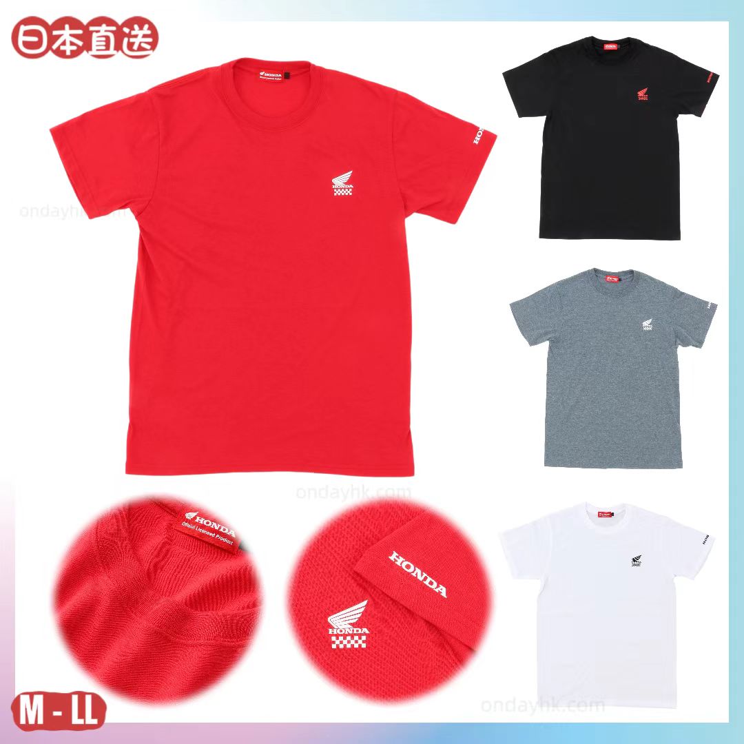 日本直送 本田男士圓領短袖T卹 (M-LL)
