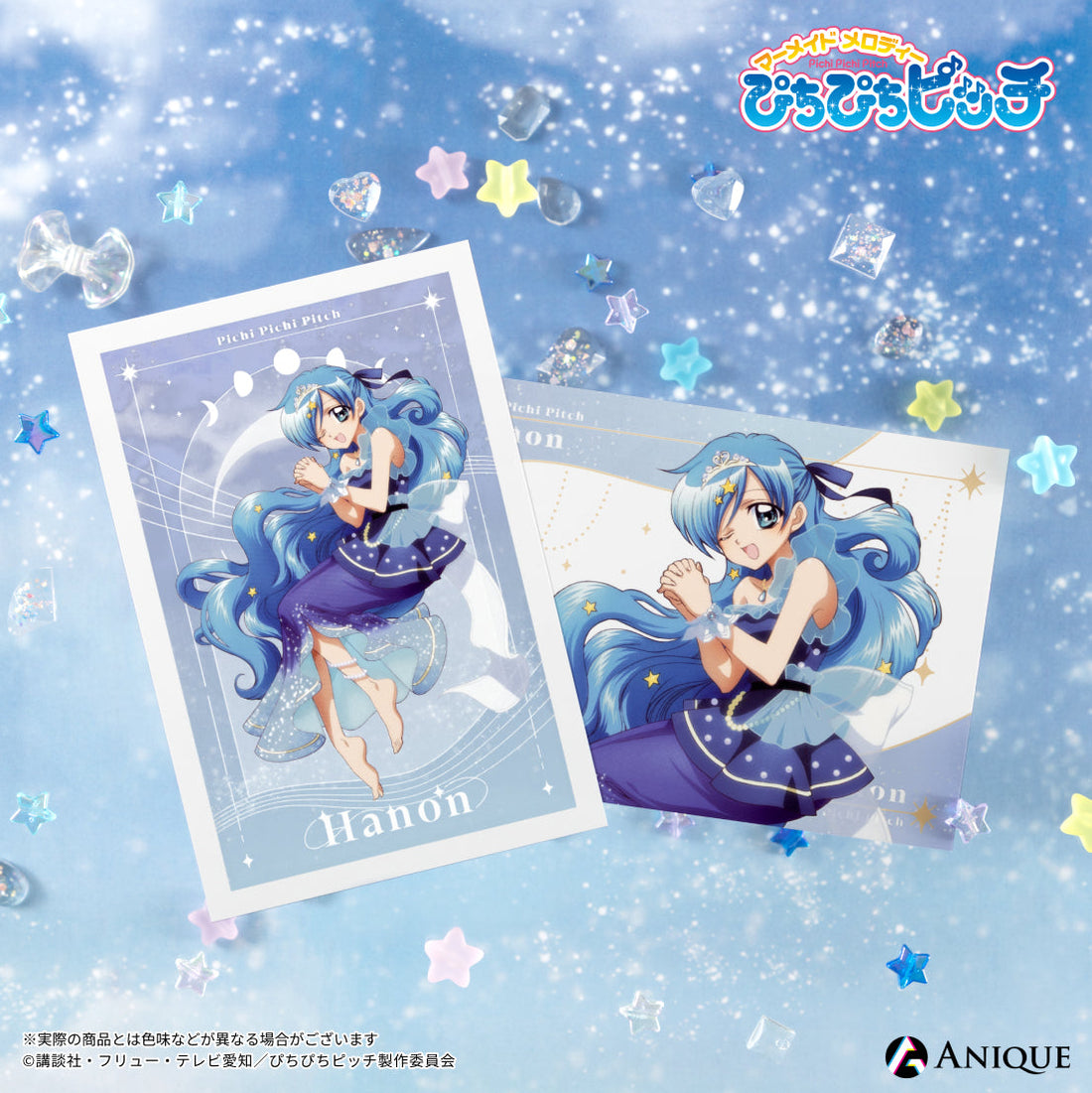 《Pre-Order》Postcard Set 明信片組｜唱K小魚仙 Pichi Pichi Pitch 月夜之人魚奏 POP UP SHOP (26PP47-P)