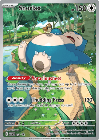 Pokemon TCG Scarlet & Violet Promos - Snorlax-015