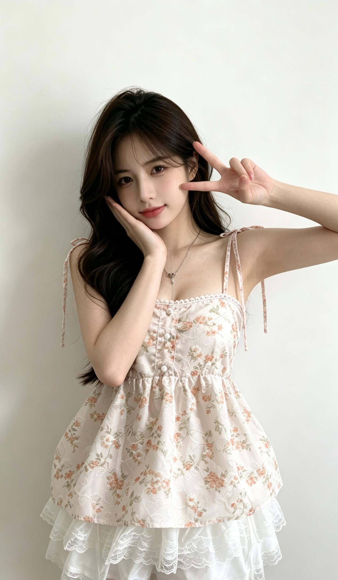 TP589法式小碎花上衣