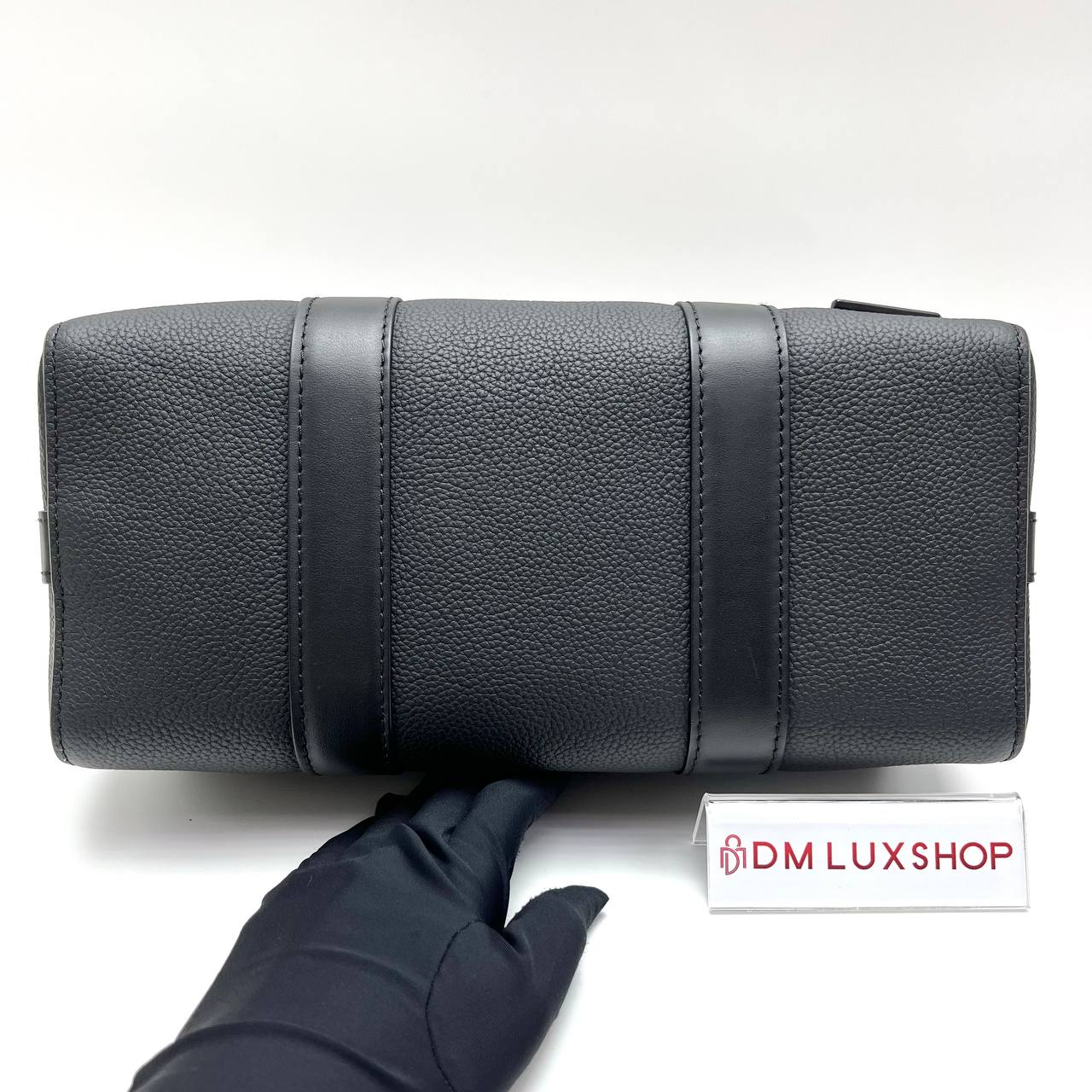 LV Black Aerogram City Keepall