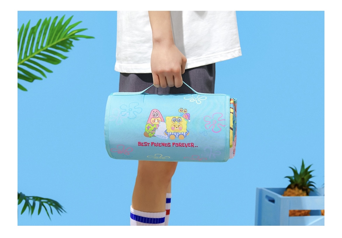 海綿寶寶🧽 x Kakao Friends 野餐墊🧺