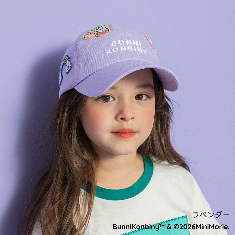 🆕【⭐訂購⭐】🇯🇵日本直送 🌀BUNNI KONBINY 刺繡貼布 糖果色系 cap帽［3款選］ 🌀 [ELEA-0144][260615]
