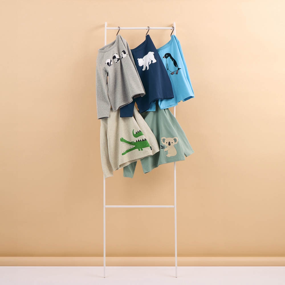 🆕【⭐訂購⭐】🇯🇵日本直送 🌀 #GITA 薄身長袖 tee 套裝 (1套5件) ［4款選］🌀 [PLBA-0138] [260318]