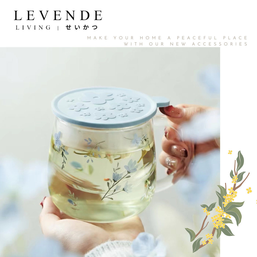Levende 小蒼蘭高硼硅耐熱玻璃杯