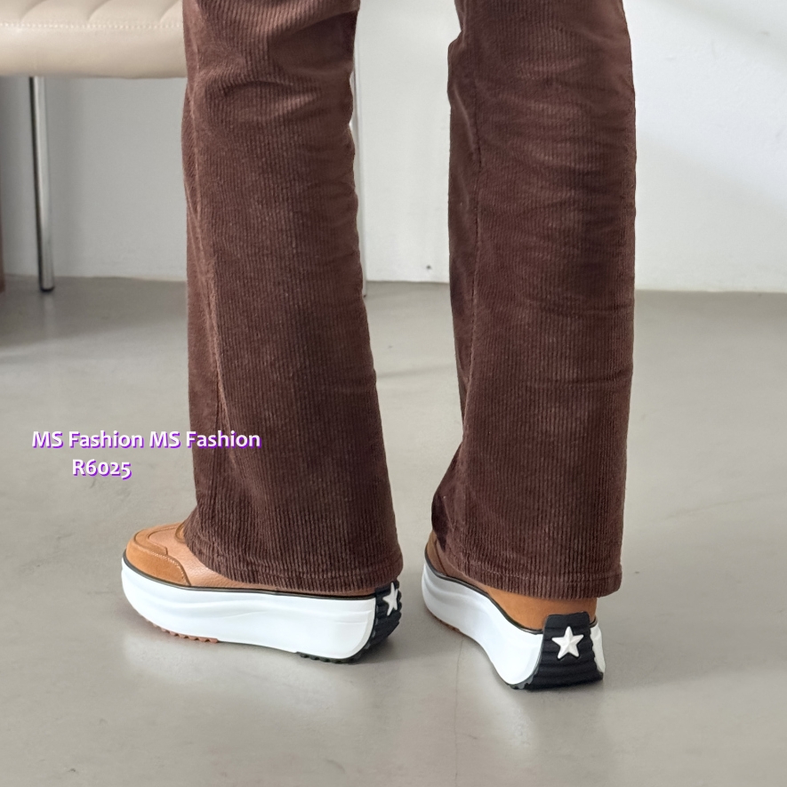 R6205 韓國🇰🇷真皮拼接Sneakers