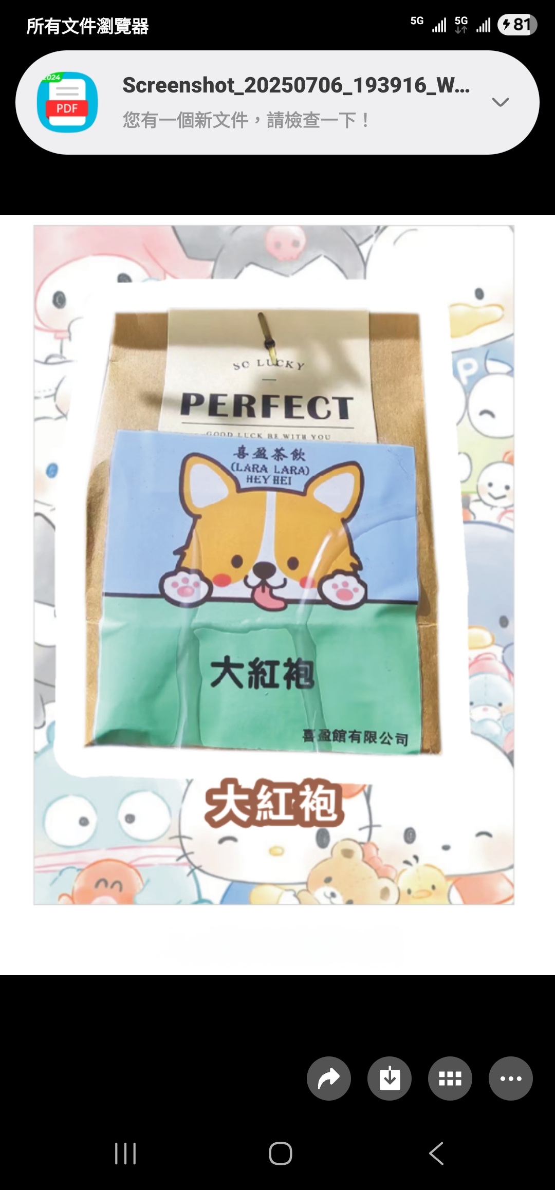 ***Lara-Lara 特選潮州大紅袍茶包***