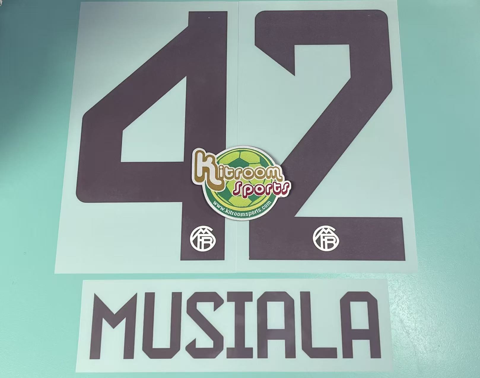 2023-24 Bayern Munich 3rd Nameset #42 MUSIALA