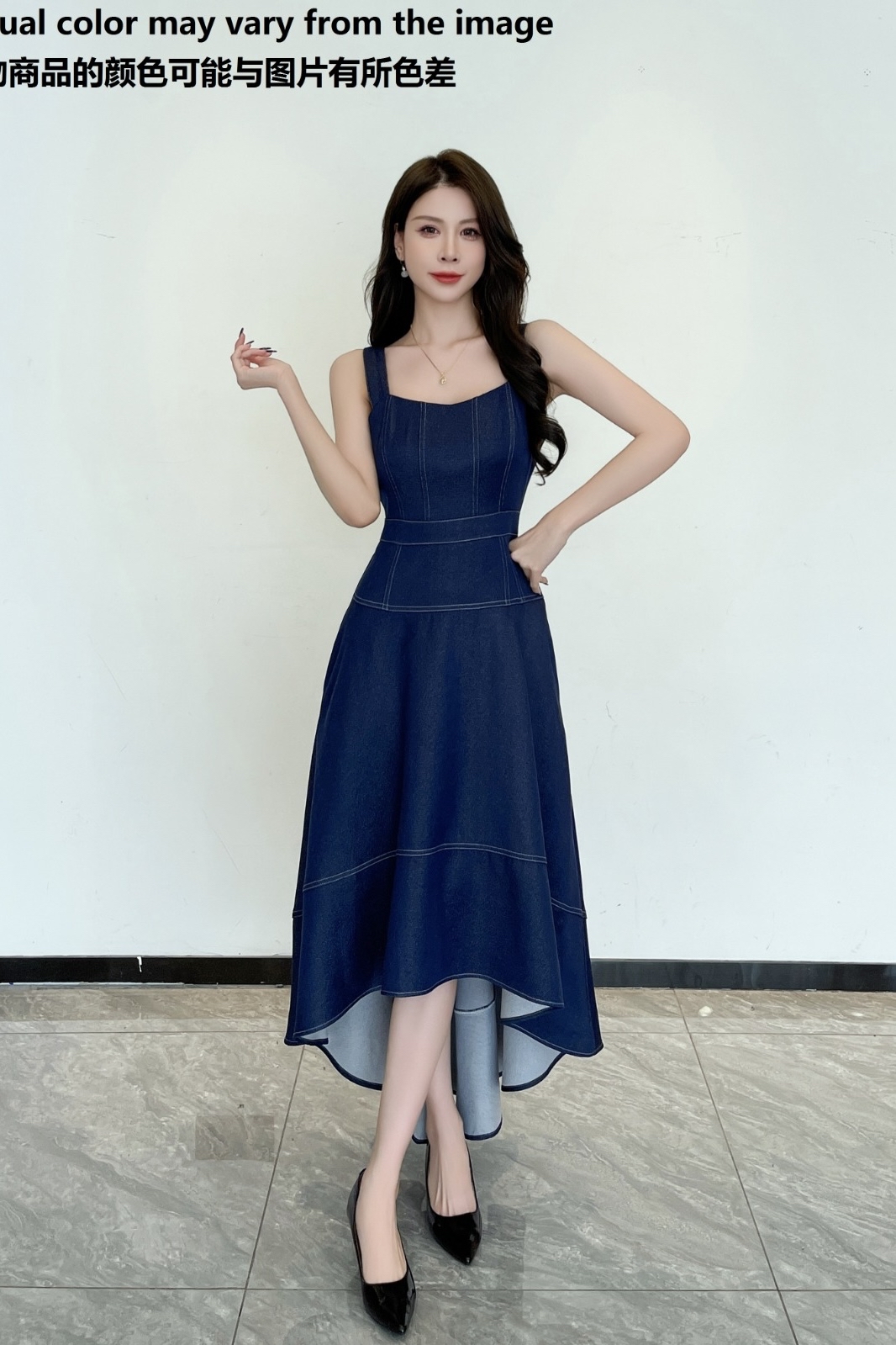 1370BD Aurelia Contour High-Low Dress