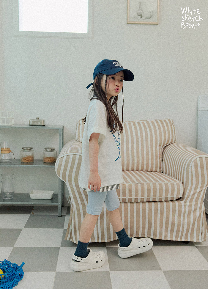 🇰🇷WhiteSketchBook tee