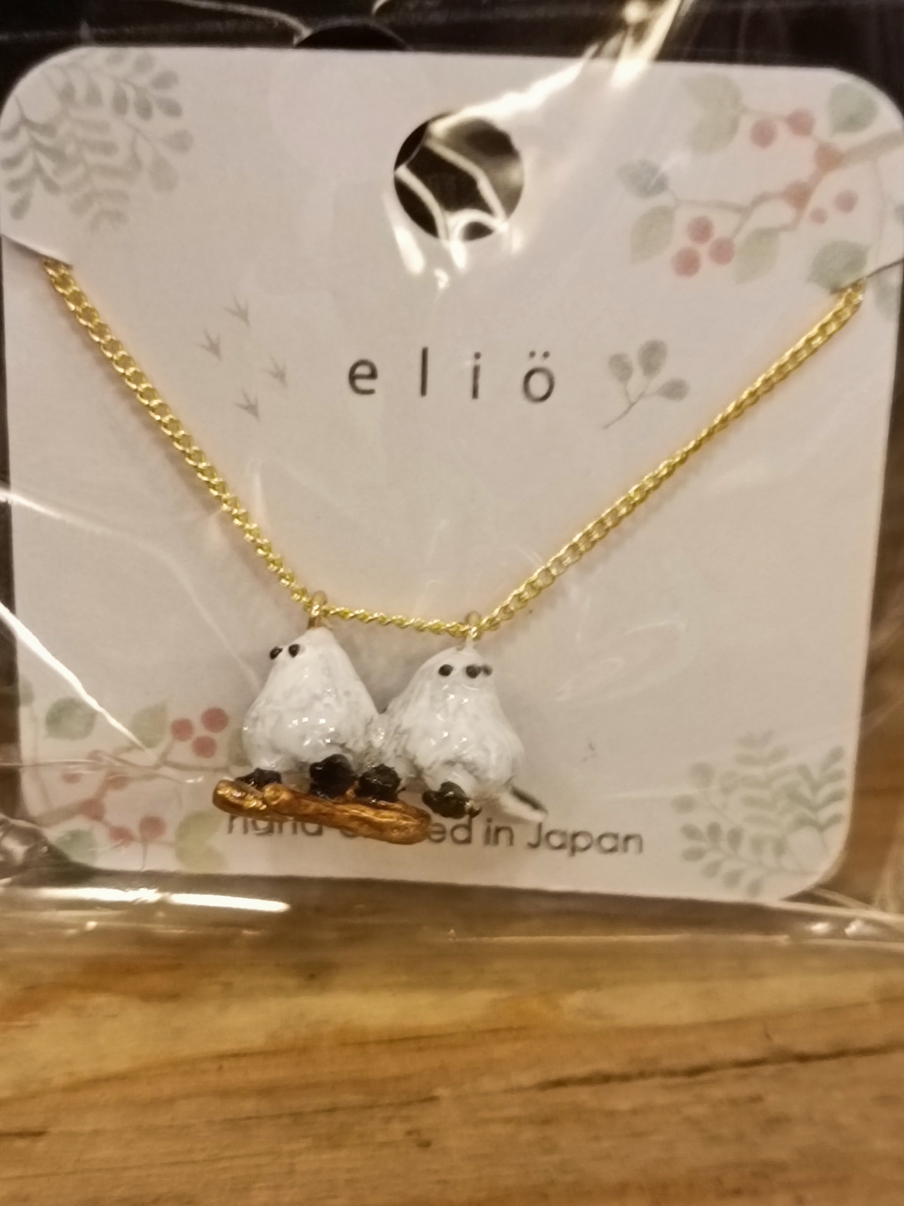 elio 銀喉長尾山雀 頸鏈