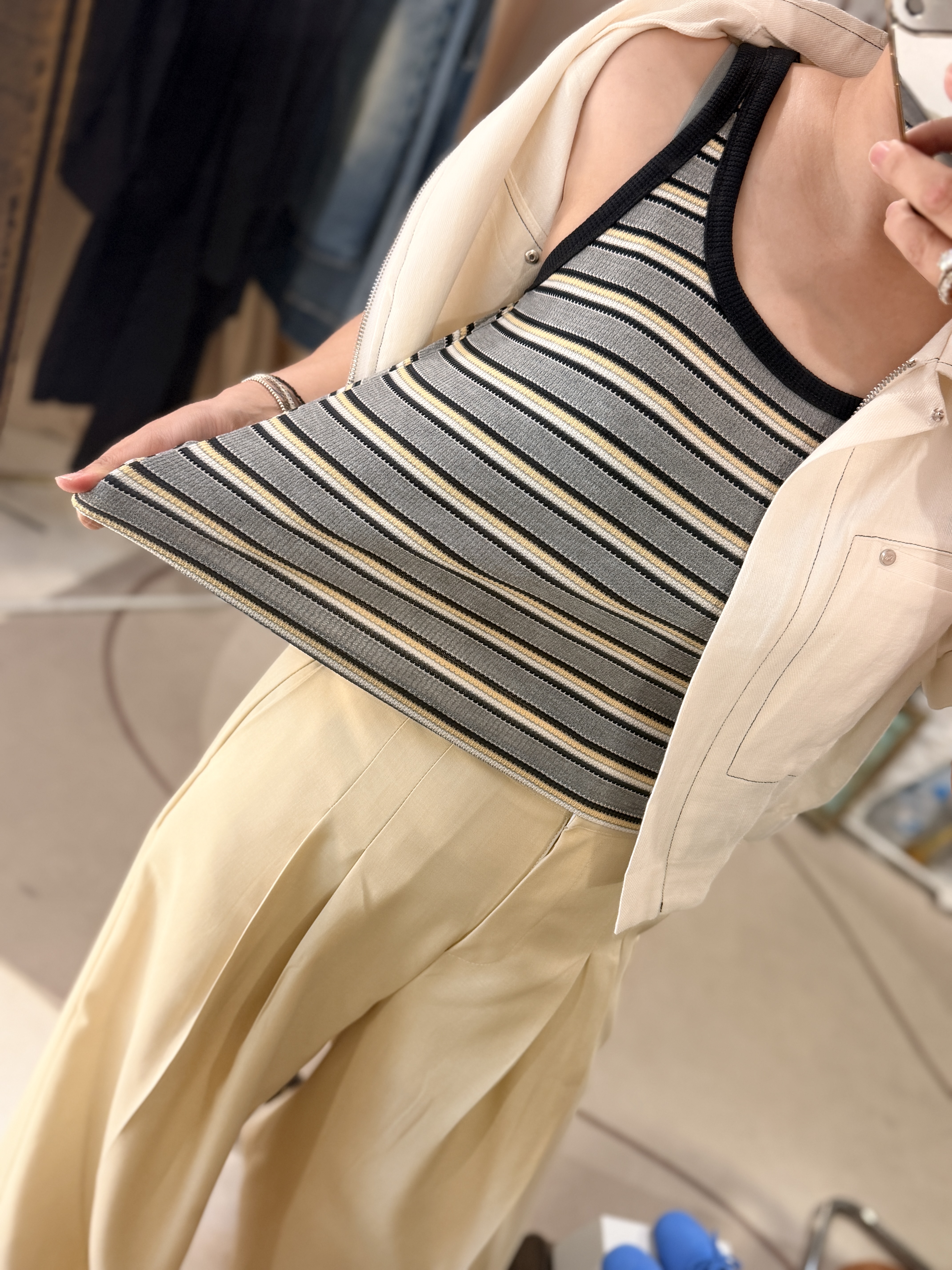 Colourful vest