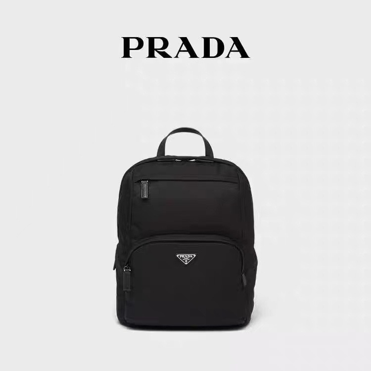 【現貨原單】Prada Re-Nylon and Saffiano leather backpack 背囊