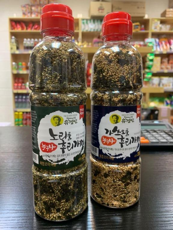 韓國南大門手工炒芝麻大米紫菜飯素