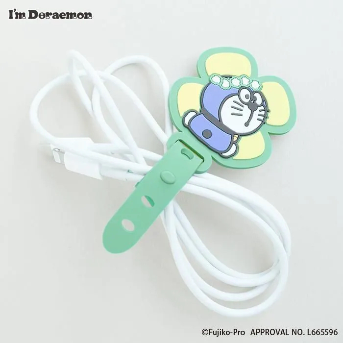 [訂購] 多啦A夢電線收納帶 掛飾 Doraemon精品 禮物｜四葉草系列