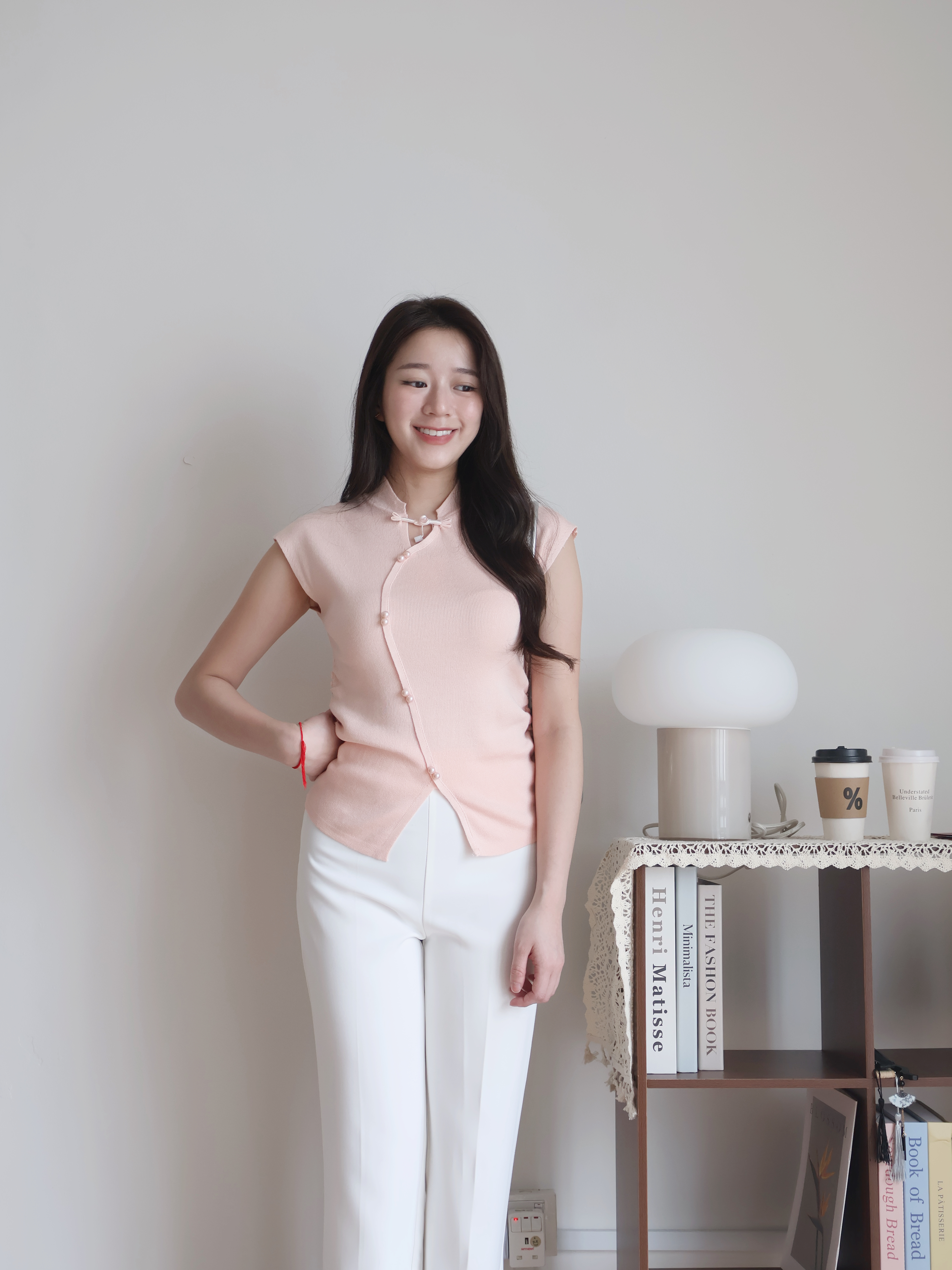 SL31 Pink Mandarin Top