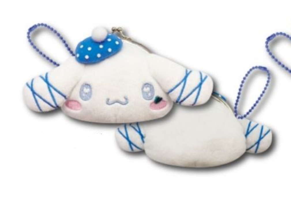 Sanrio 藍色冬季戀曲系列 大頭口金包 大耳狗 63204204