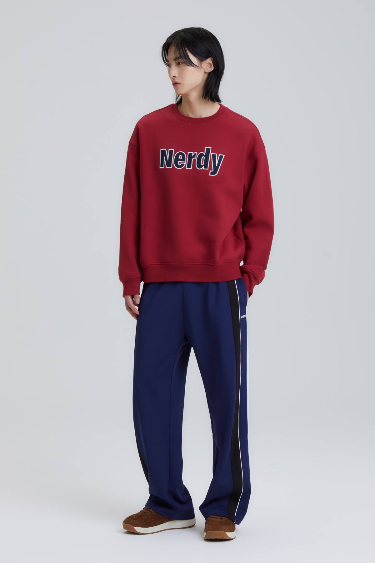 🇰🇷Nerdy 男女同款加绒卫衣✨