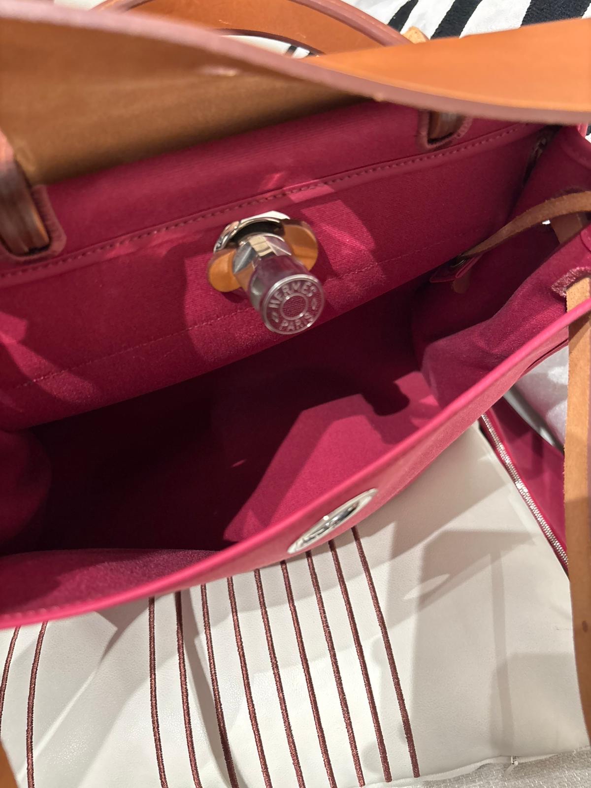 Hermes HERBAG 31,STAMP [O] 100%Authentic, 93%new  ✅dust bag✅pouch 