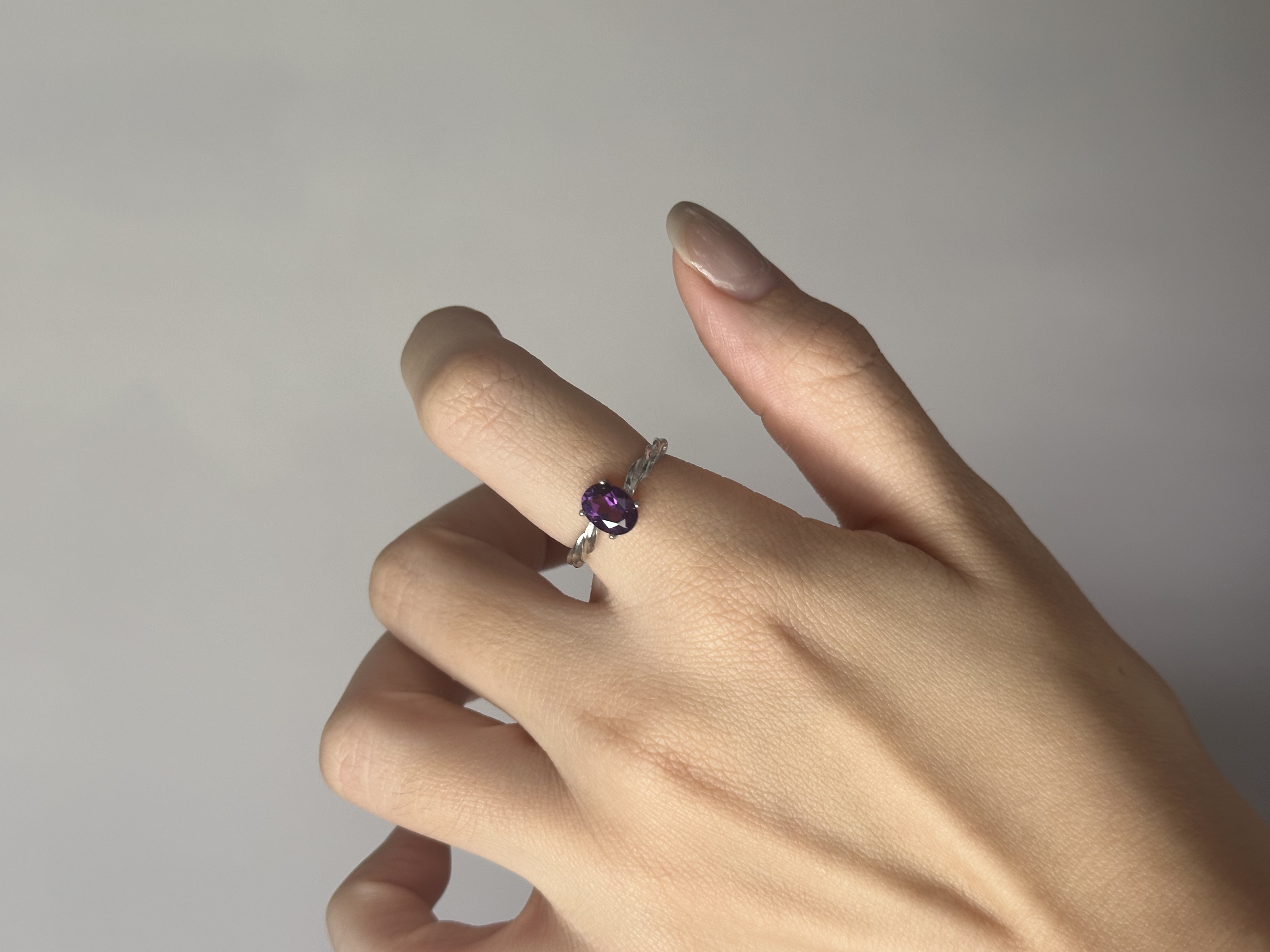 紫水晶戒指 ｜ Amethyst Ring S925