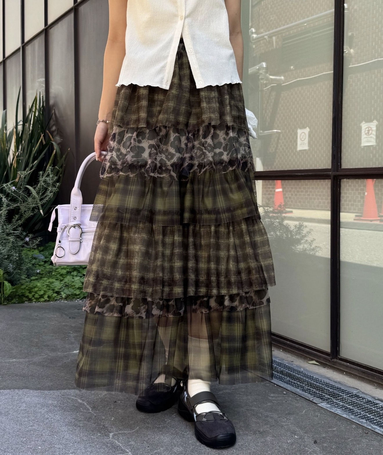 日本紗紗長裙