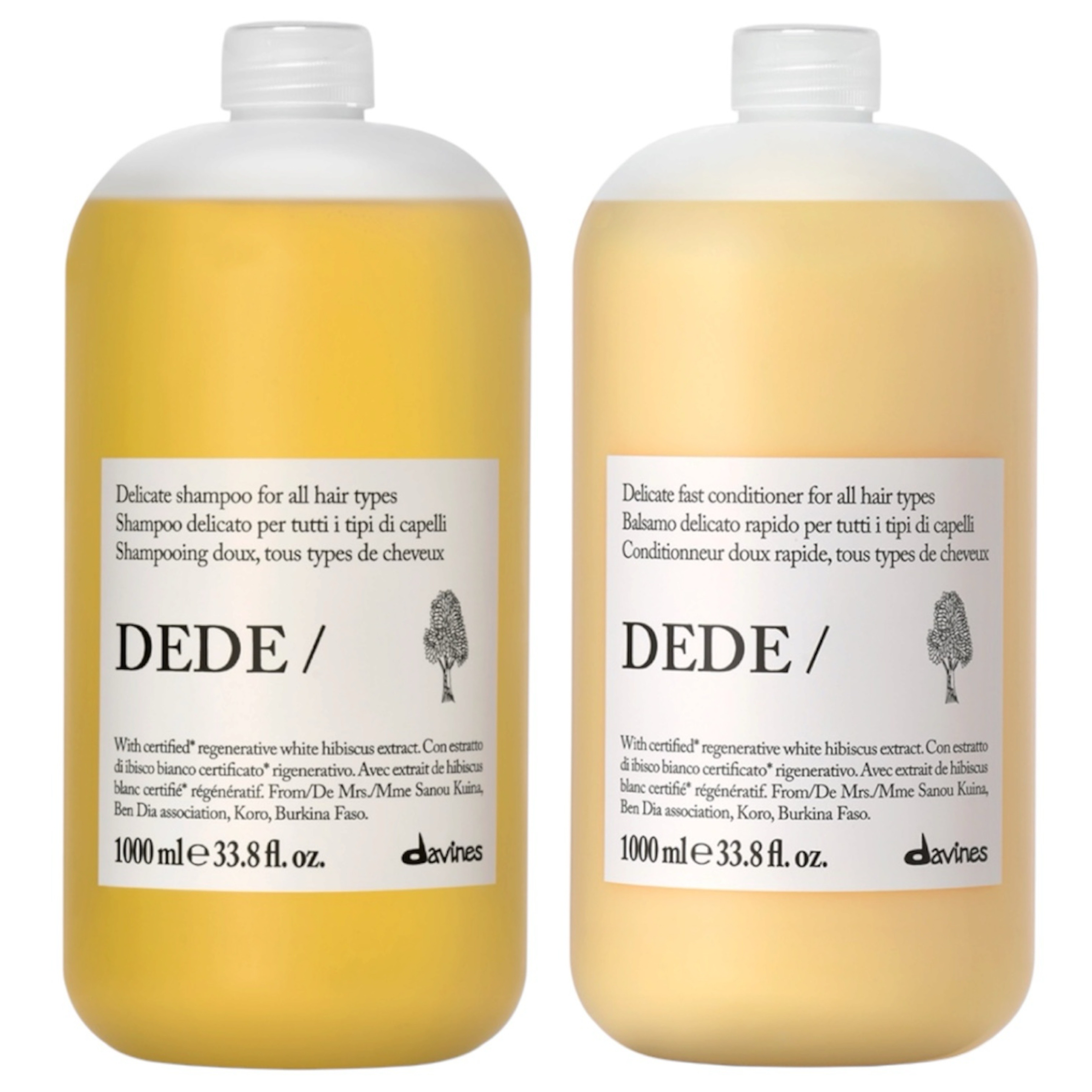 Davines DEDE Shampoo+Conditioner 強化洗護套裝 1000ml+1000ml