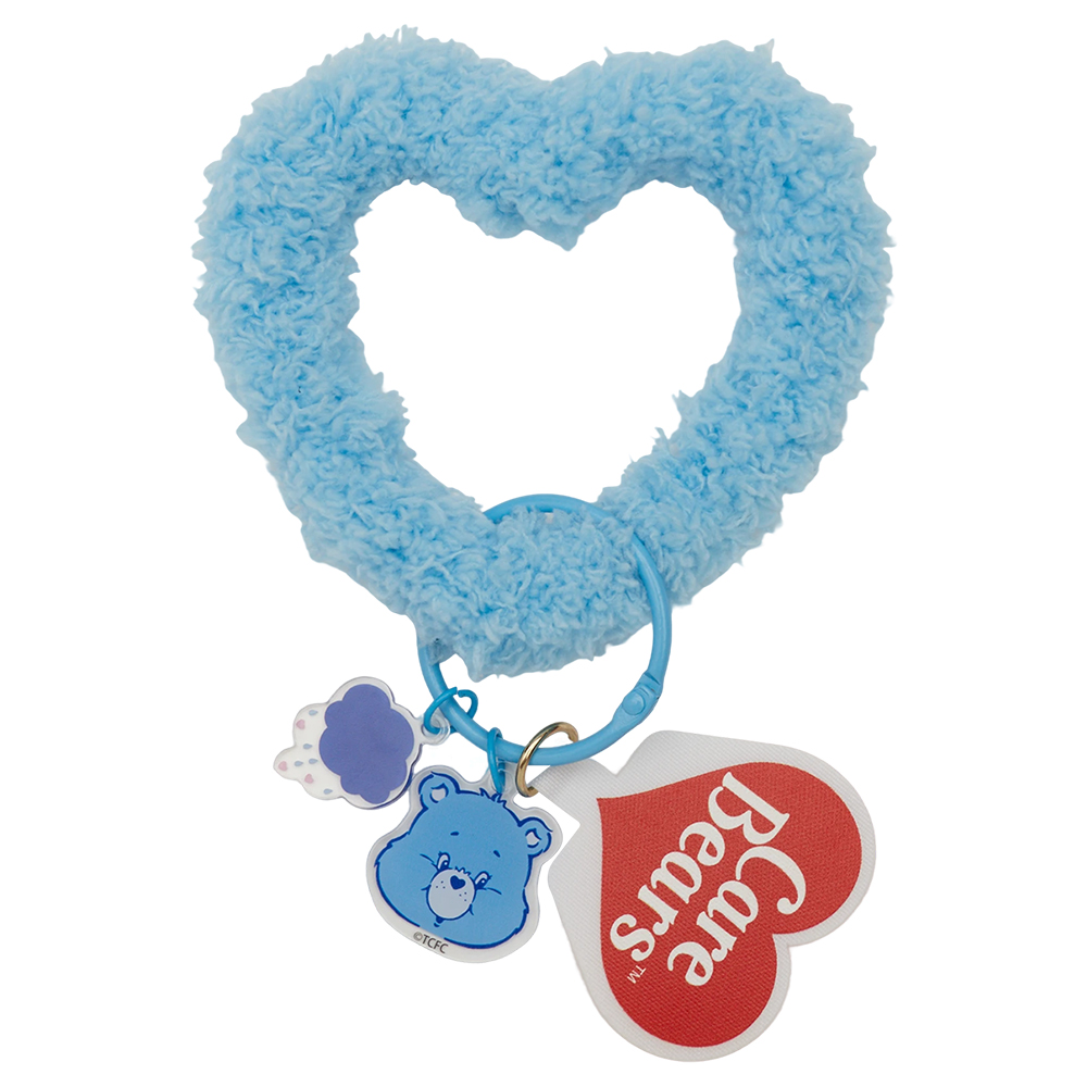 【台灣】CARE BEARS 愛心絨毛鑰匙圈