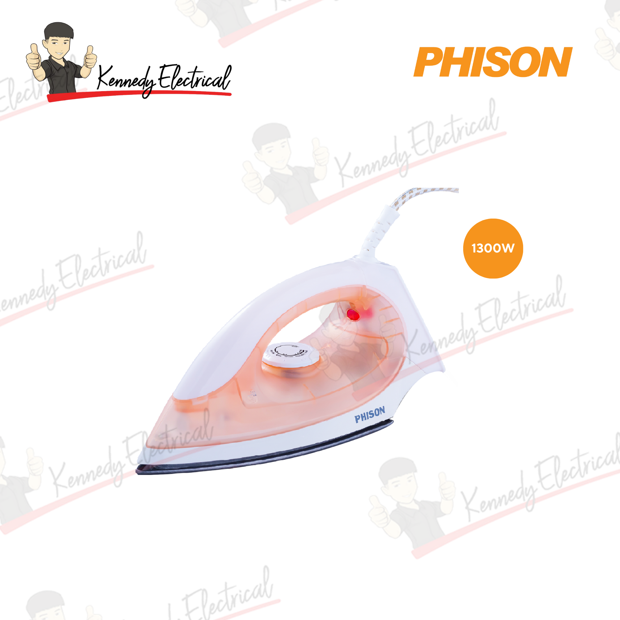 Phison 1100W–1300W Dry Iron PIR-1120