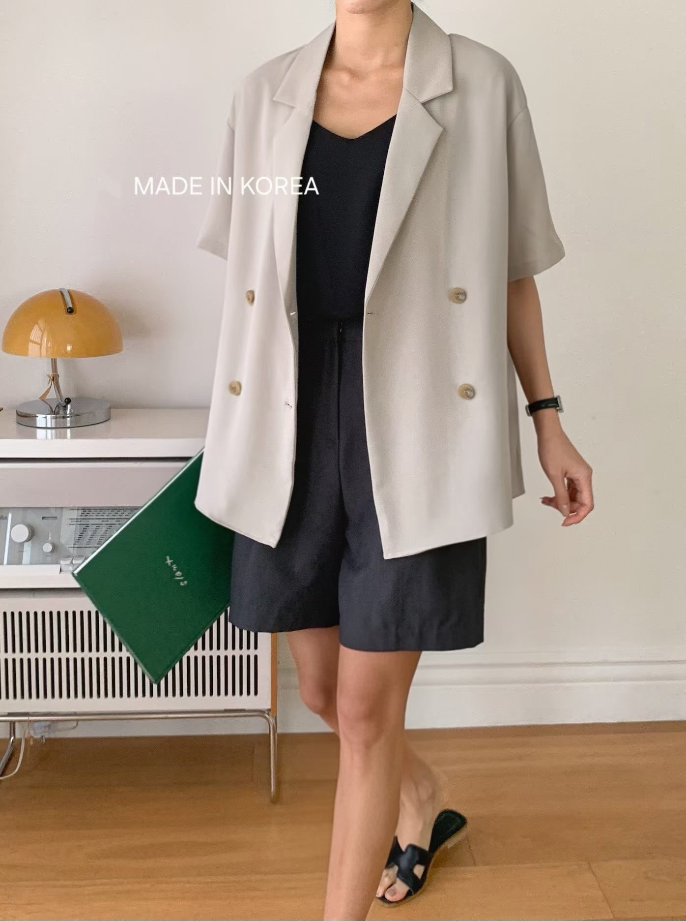 G6270 韓國🇰🇷靚料孖襟西裝外套