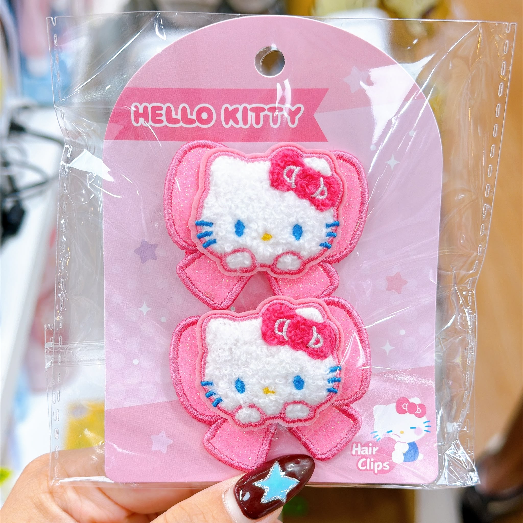 原裝行貨Sanrio 俾對裝髮夾