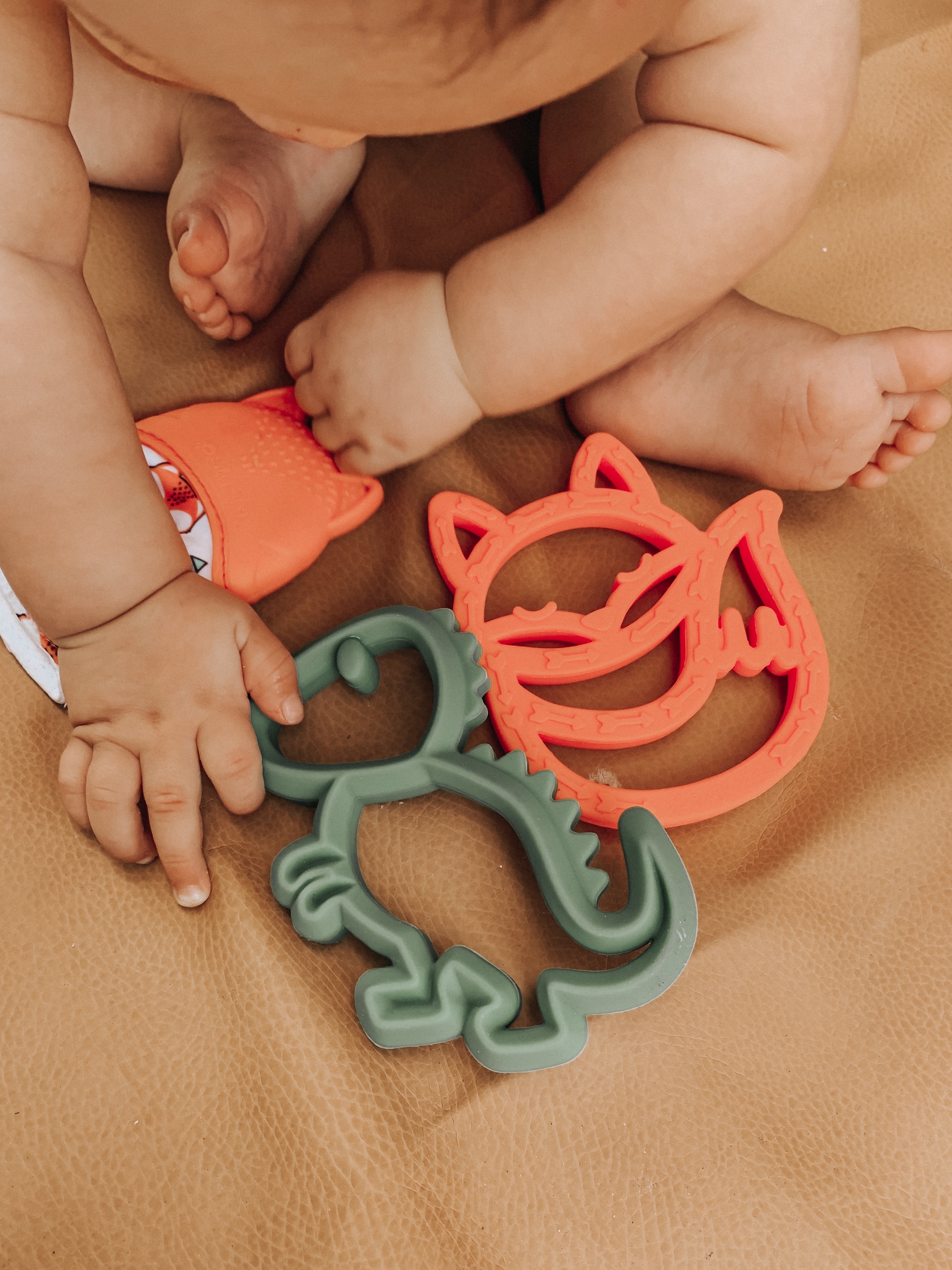 Silicone Baby Teether - Fox