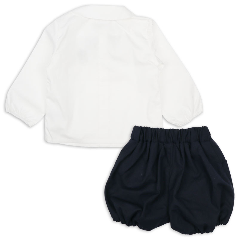 🈹限時特價🇯🇵預訂 日本直送🇯🇵Snoopy史努比刺繡領結長袖恤衫上下套裝