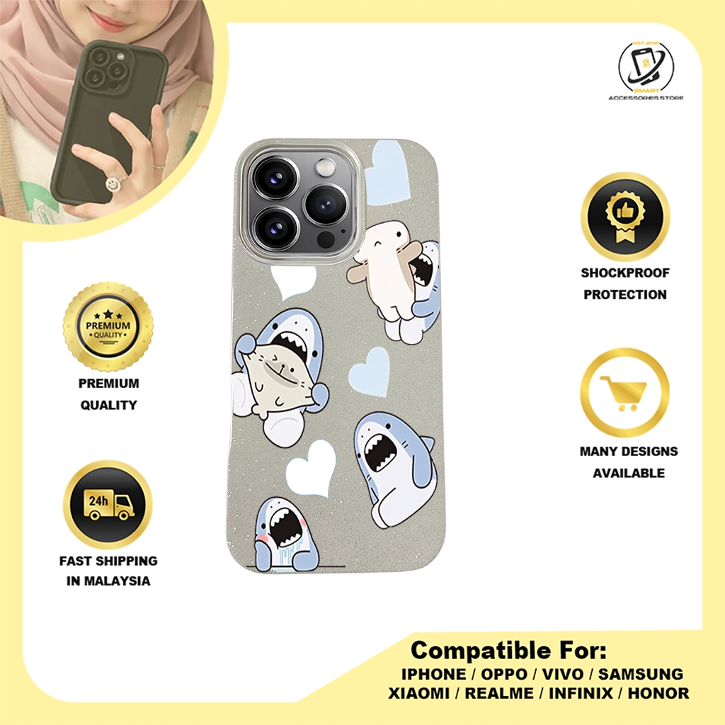 BLING CASE PHONE FOR IPHONE - DESIGN SHARK A