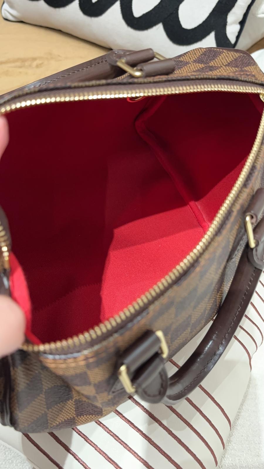 LV Speedy 25 Damier 100%Authentic, 98%New ✅Dust bag