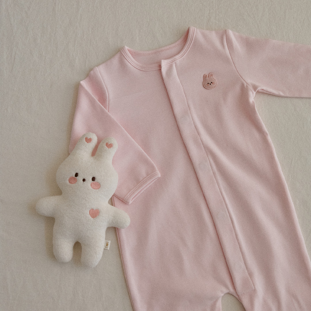 DTD一碰閉合磁扣系列🧲-雲朵綿柔彈力連身服