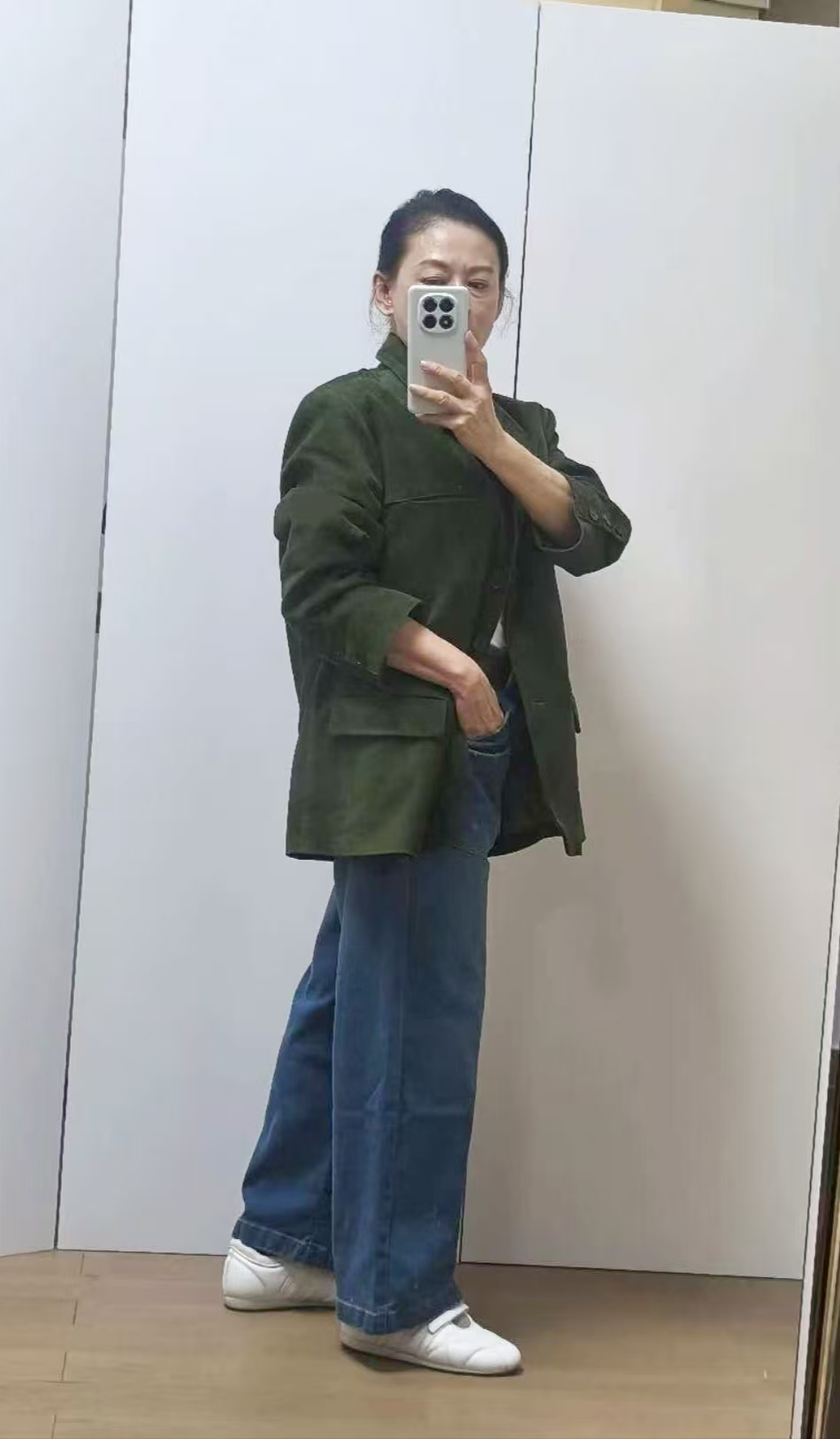 #4001， Suede Jacket 意大利羊猄皮西装外套